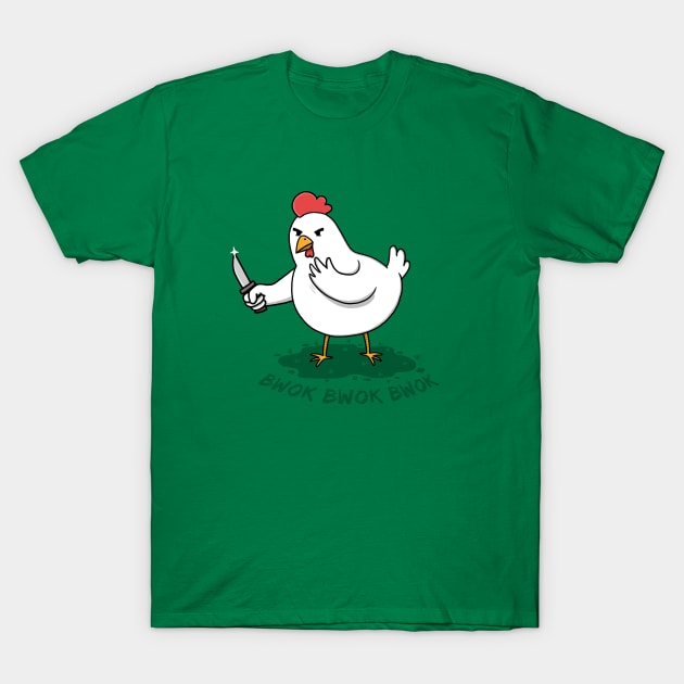 Don't Be A Chicken T-Shirt by bohsky